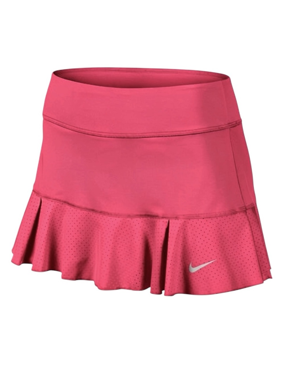 Nike Coral Pink 12" Perforated Hem Tennis Athletic Pickleball Skort Skirt (S)